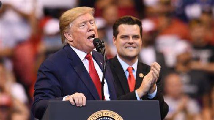 Trump surrogate defends Matt Gaetz by threatening to sue media for